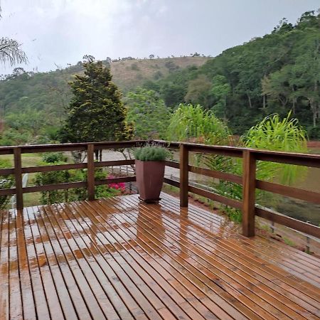 Pousada Estancia Shangri-La Cunha Bagian luar foto