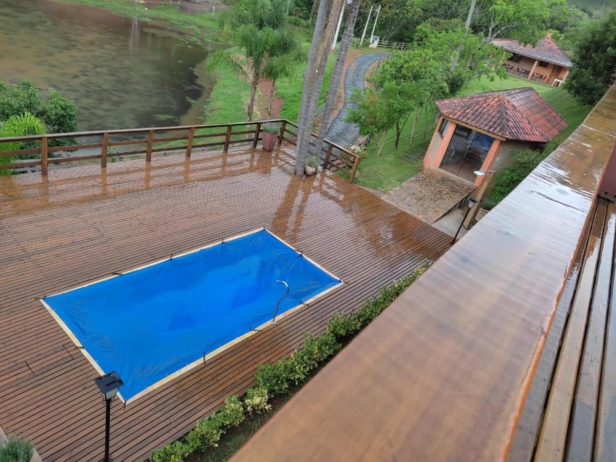 Pousada Estancia Shangri-La Cunha Bagian luar foto